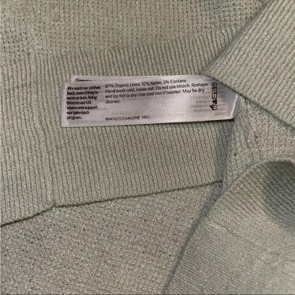 Eileen Fisher  Crew Neck Box Top Mist NWT - Picture 9 of 9